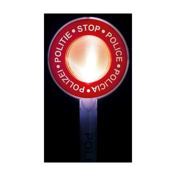 Semn STOP Luminos Toi Toys, Rosu si Verde, 33 cm - imagine 5
