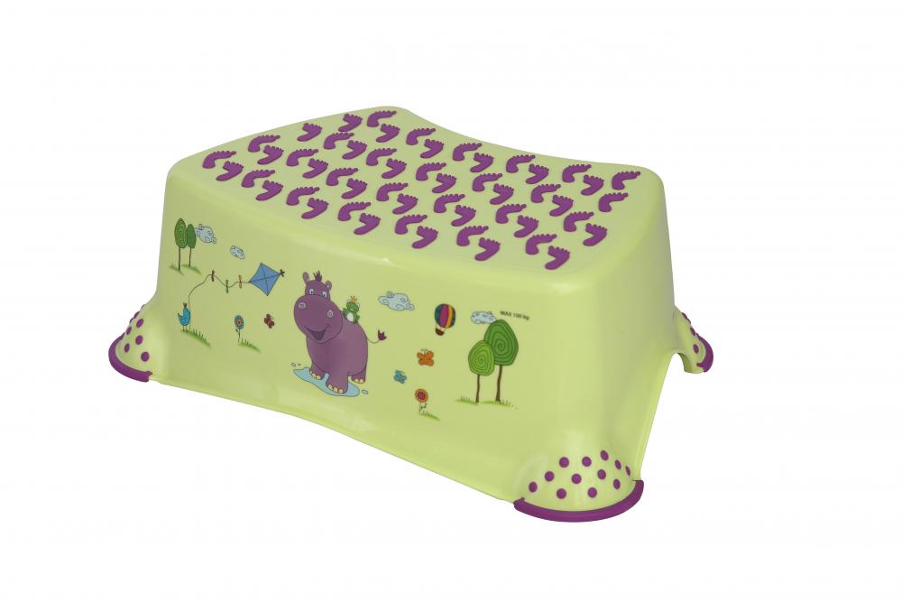 Înălțător Baie Antiderapant Lorelli Hippo Green