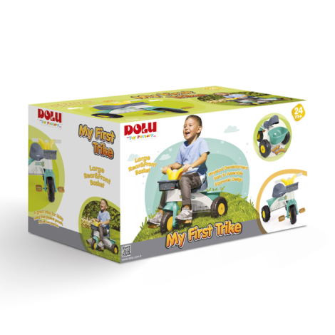 Tricicleta Dolu My 1st Trike Pastel 2+ Ani - imagine 4