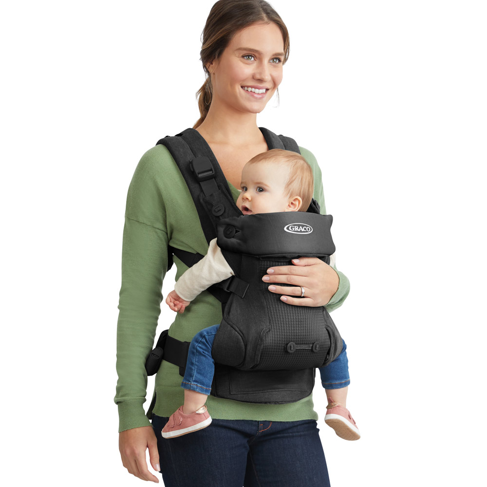 Sistem Purtare Graco Cradle Me 4 in 1, Onix Black - imagine 3
