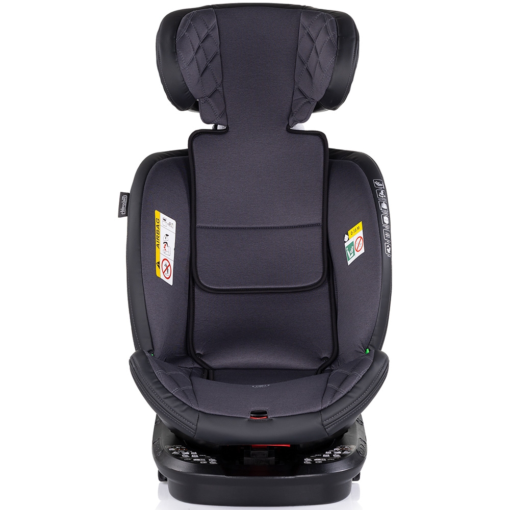 Chipolino Hypnotic Anthracite Scaun Auto I-Size Rotativ - imagine 2
