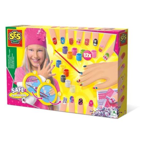 Ses Creative Set Unghii - Jucărie Manichiură pentru Copii