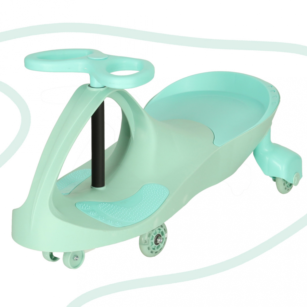 Plasmacar Ikonka Pastel Mint cu LED, 50 kg - imagine 2