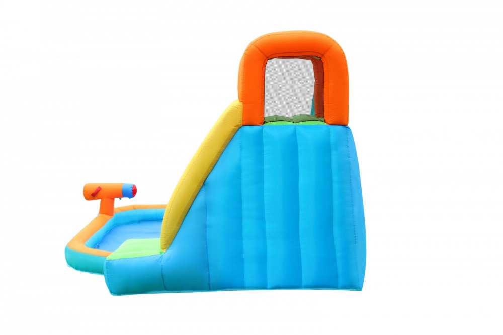 Saltea gonflabila Happy Hop cu piscina si tobogan