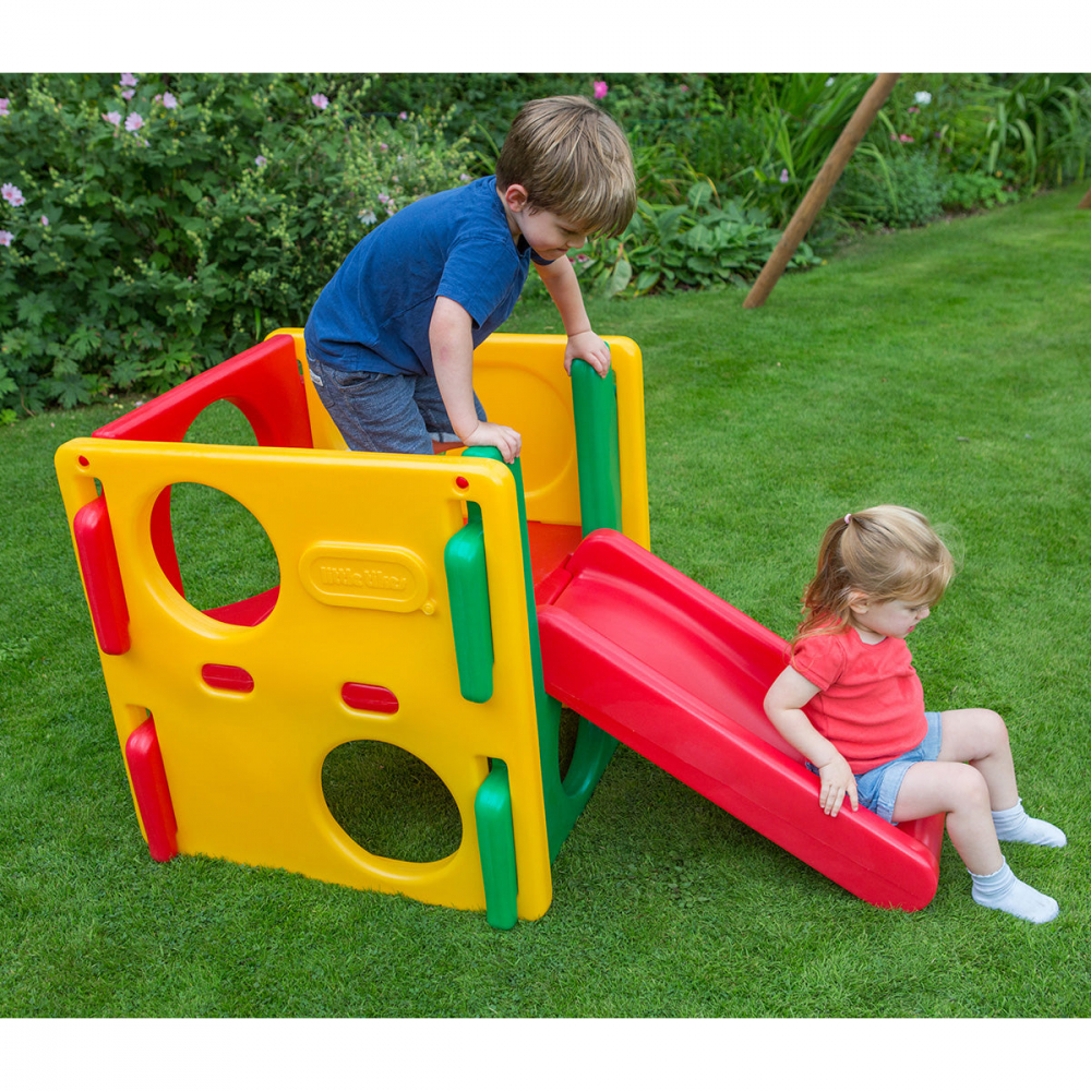 Spațiu de joaca Little Tikes cu tobogan natural - imagine 3