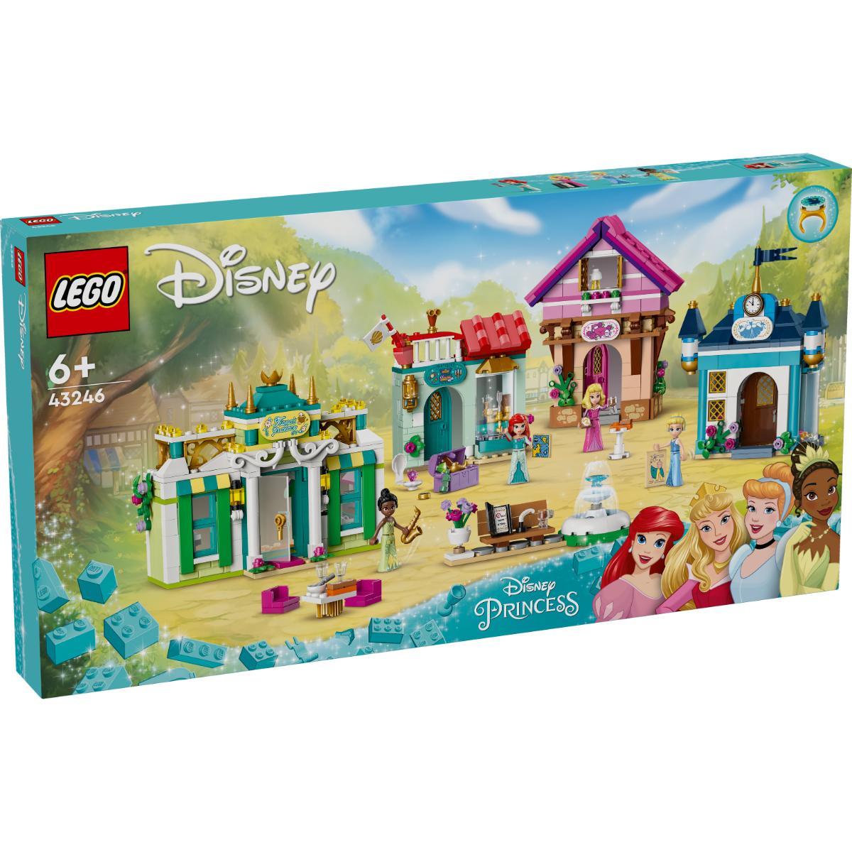 LEGO Disney 43246 Aventura la Piață, 4 Clădiri
