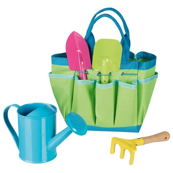 Set Gradinarit Goki 3+ - 5 Unelte Jucarii - imagine 3