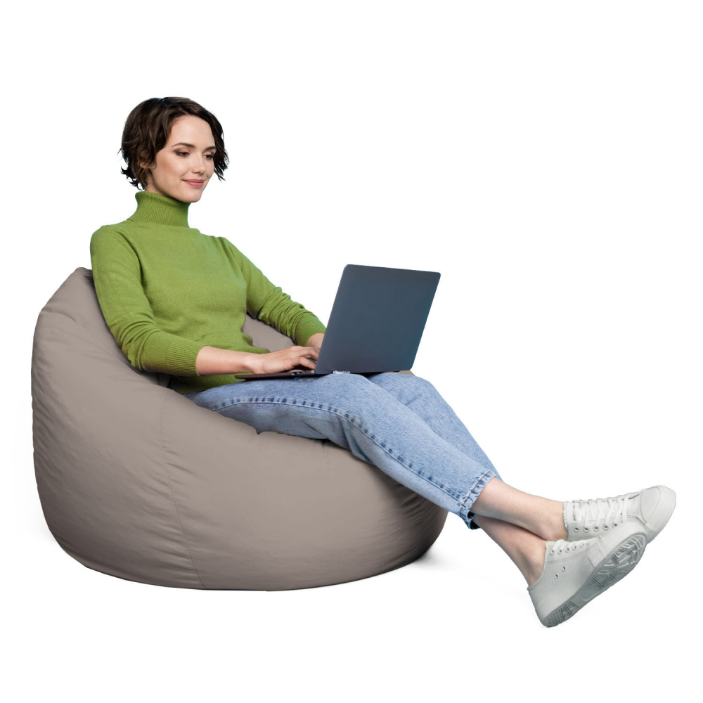 Husă Puf Bean Bag Para XL Taupe | Updeco - imagine 6