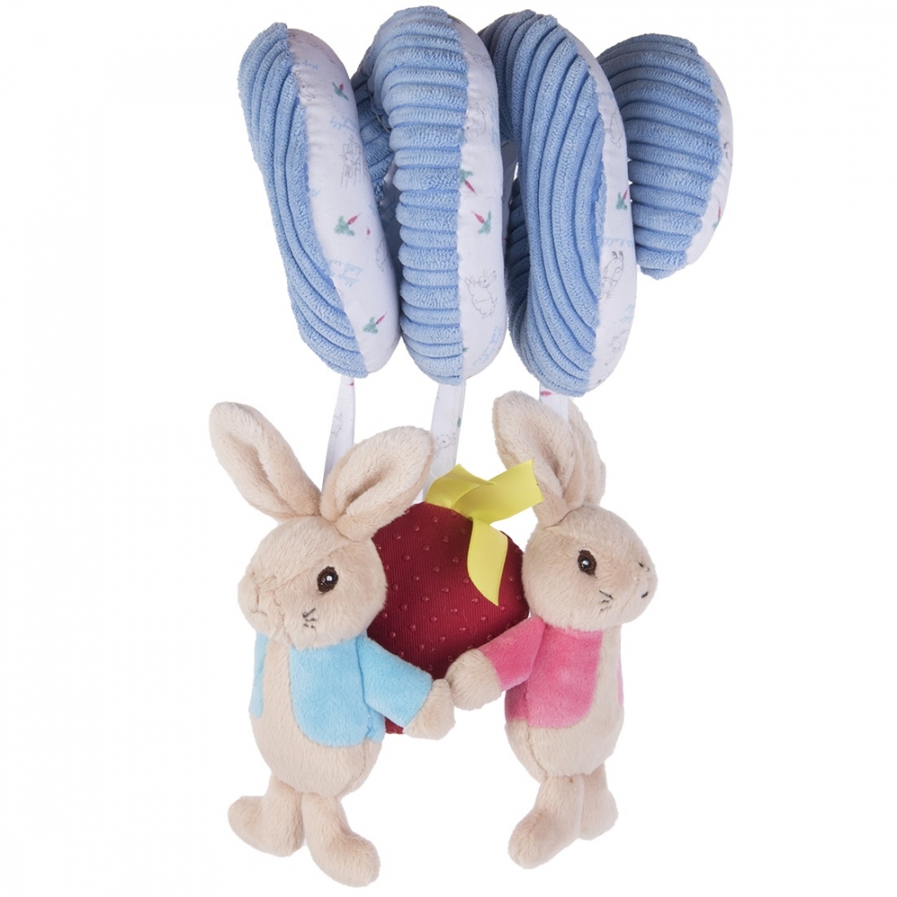 Spirala Peter Rabbit Rainbow Design | Jucărie Carucior