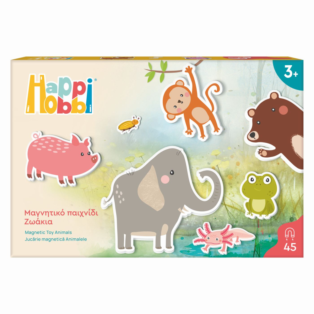 Jucărie Magnetică Educativă Animale Happi Hobbi