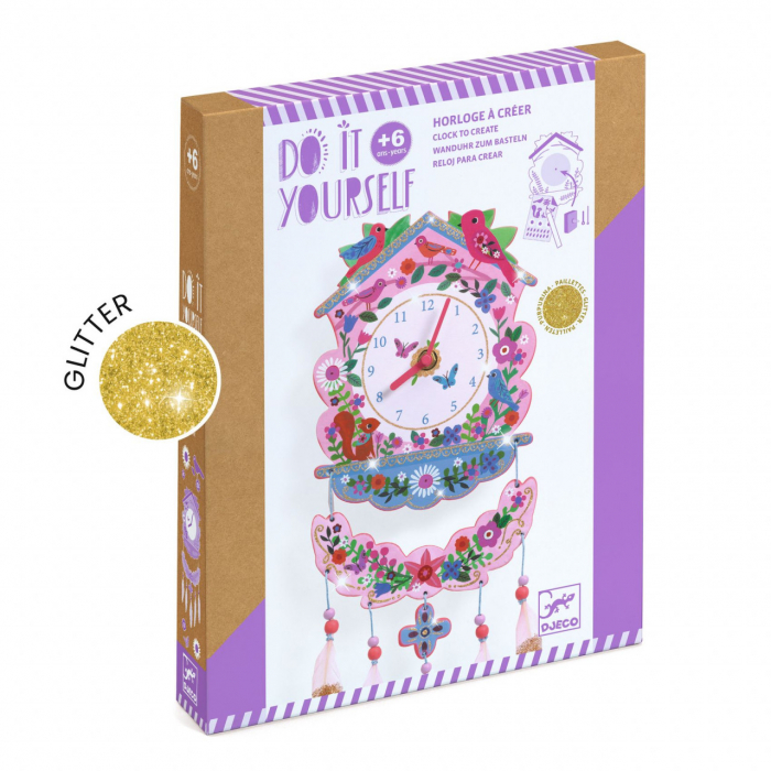 Set DIY Ceas Djeco Deco - Creativitate și Educație