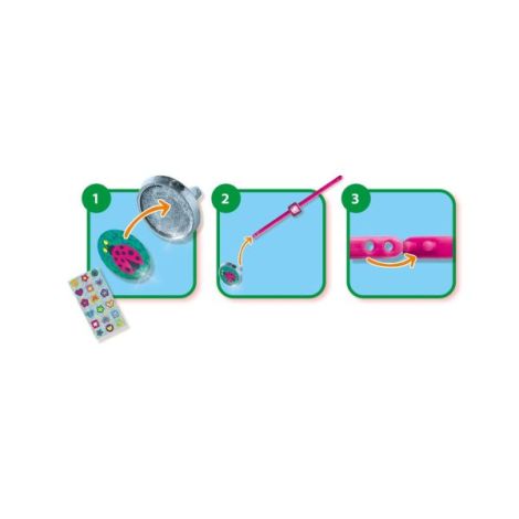 Ses Creative - Set Decorare Bratari Creative pentru Copii - imagine 3