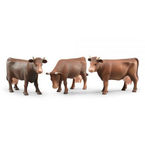 Bruder Figurină Vaca - Jucărie Fermă 3 Modeluri