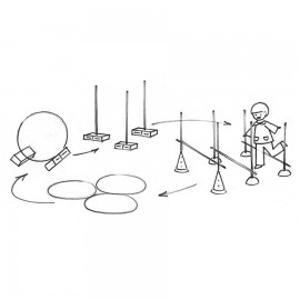 Set Motricitate A Active Play - Trasee Obstacole - imagine 2