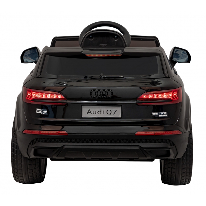 Masinuta Electrica Audi Q7 70W | Negru, Telecomanda - imagine 2