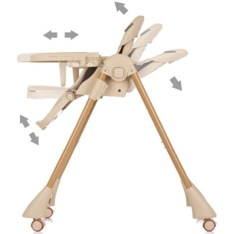 Scaun de Masa Evolutiv Chipolino Candy Shop - imagine 5