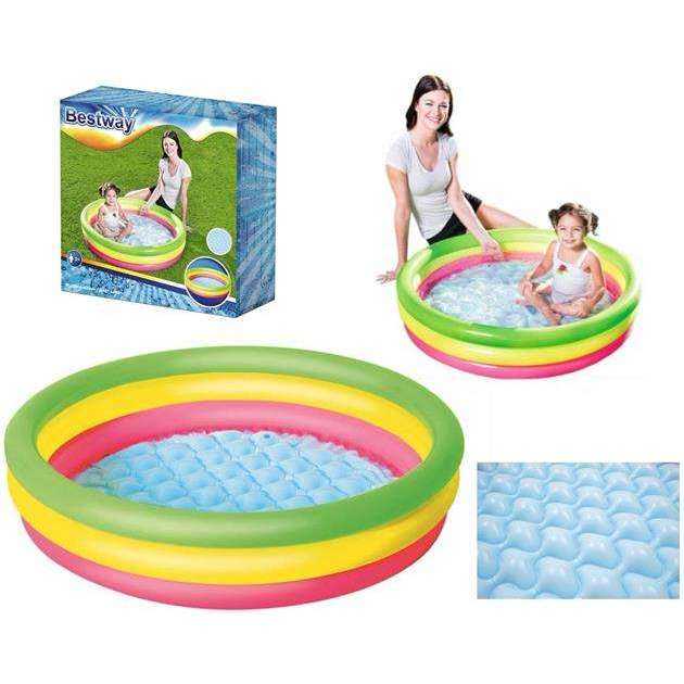 Piscina Gonflabila Bestway, 3 Inele, 102x25cm