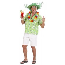 Bluză Hawaii Verde Carnaval Widmann Italia