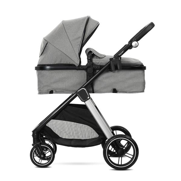 Carucior 3 in 1 Lorelli Aspen Gri - Set Complet - imagine 3