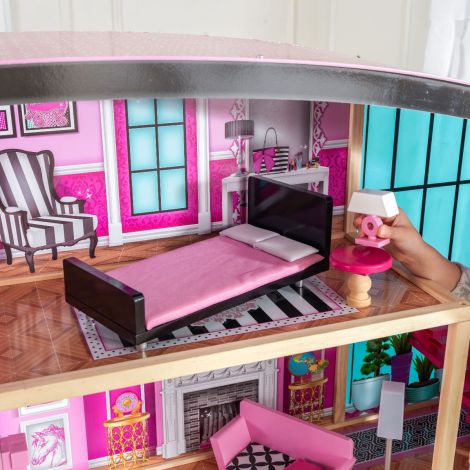 Casuta de Papusi Shimmer Mansion KidKraft - imagine 2