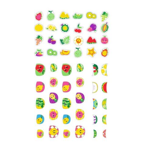 Stickere Unghii Glow in Dark Fructe Avenir - imagine 2