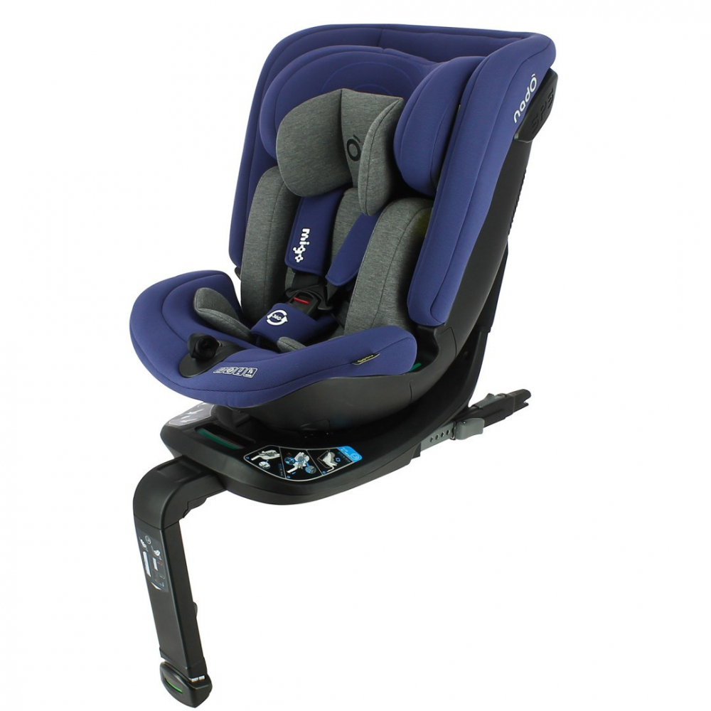 Scaun Auto Nado O12 i-Size 40-145 cm, Blue Stone - imagine 3