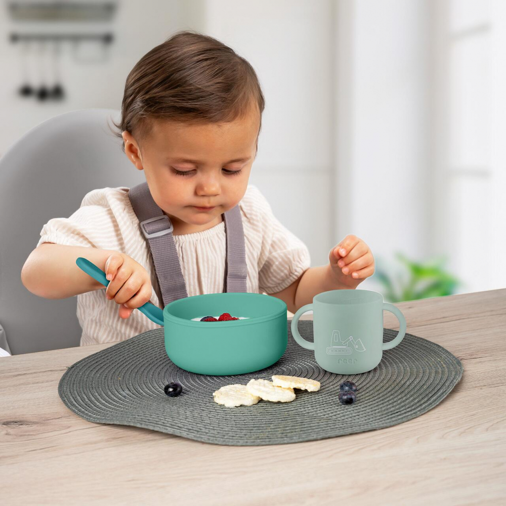 Reer Set Vesela Silicon Copii Fără BPA - imagine 4