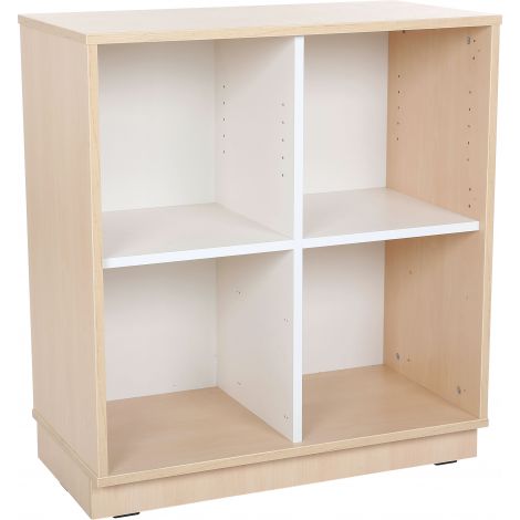 Dulap Quadro M Moje Bambino, 4 Compartimente, Artar/Albastru