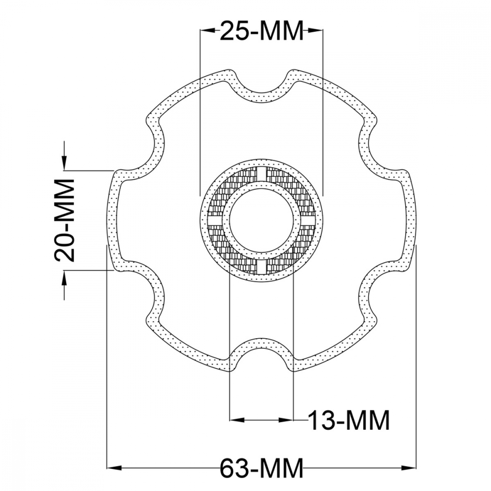 Motoreductor Roată 12V Nichiduta - Putere Mare - imagine 4