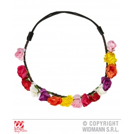 Diadema Flori 2 Widmann | Accesoriu Carnaval - imagine 2