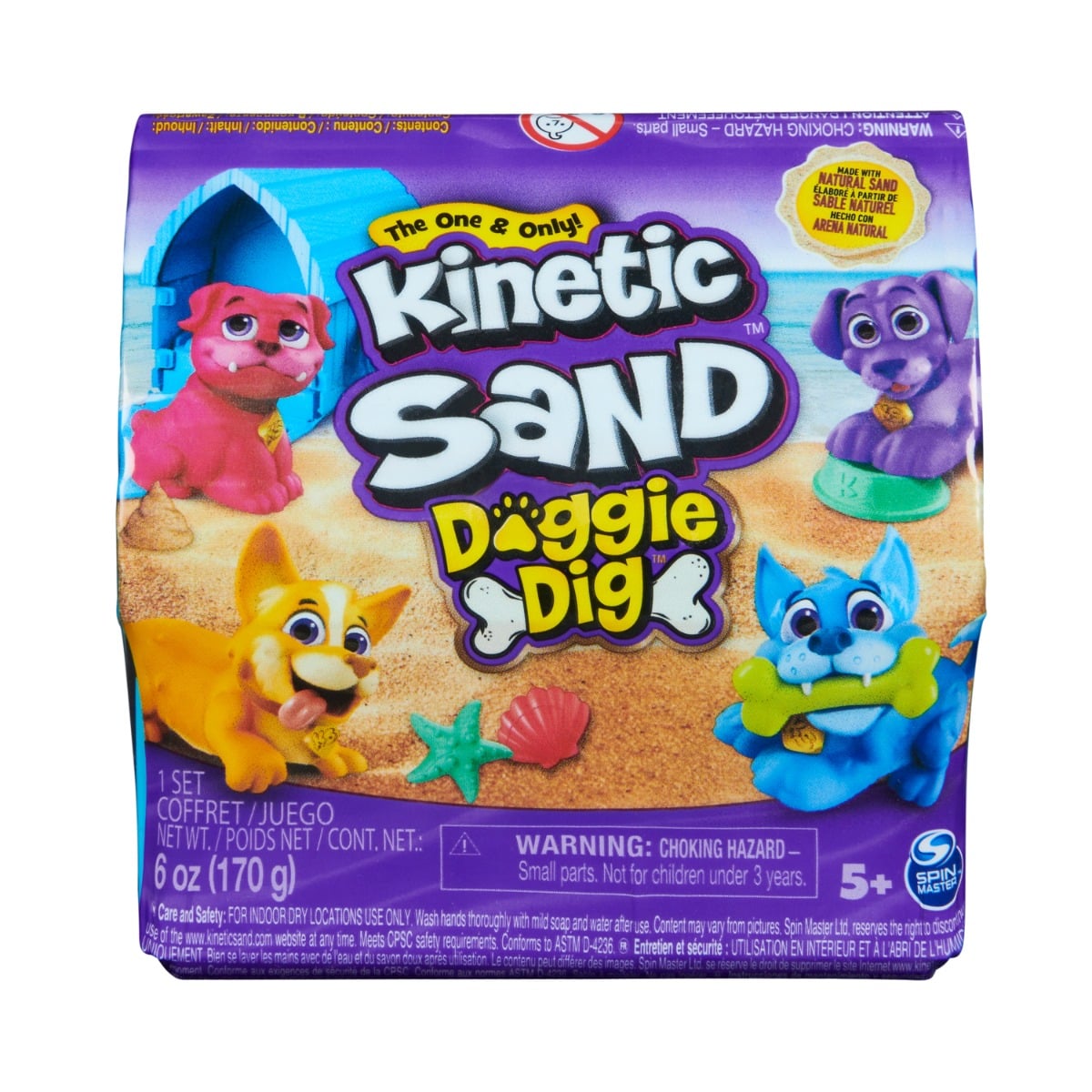 Kinetic Sand Casa Cățelușului - Set de Joc