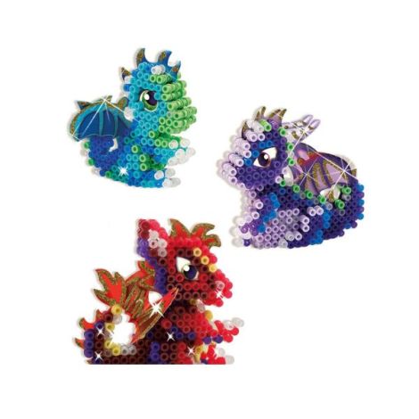Set Dragoni 3D Beedz Ses Creative - Creatie Stralucitoare - imagine 2