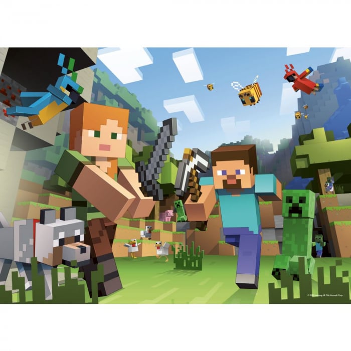 Puzzle Minecraft 4x100 pcs Ravensburger
