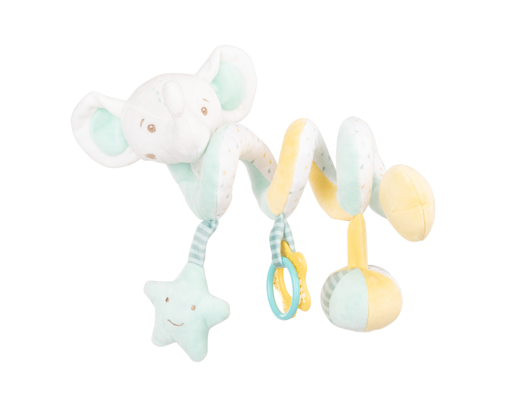 Kikkaboo Elephant Time - Jucarie Spirala Plus pentru Carucior