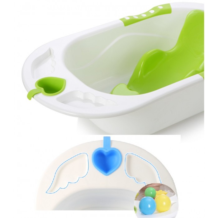 Cadita Little Mom Angel cu reductor ergonomic - imagine 2