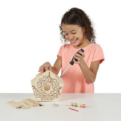 Kit Casuta Pasari Melissa & Doug DIY Creativ - imagine 3