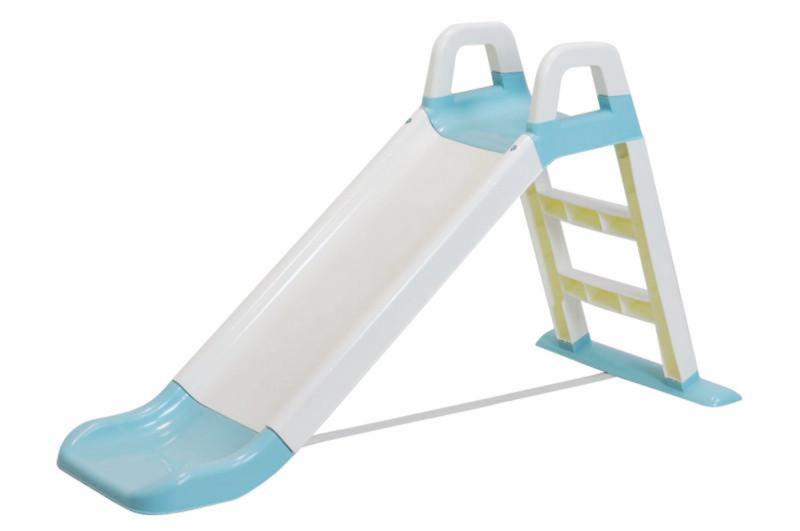 Tobogan Mykids Alb-Turquoise, Rezistent UV - imagine 2
