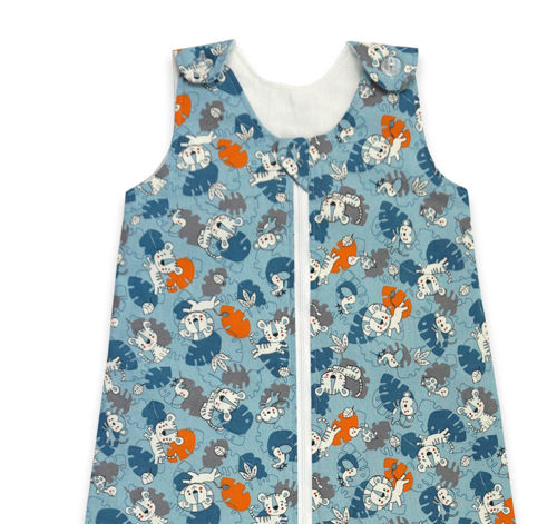 Sac de dormit vara Tiger Jungle 70 cm | Kids Decor
