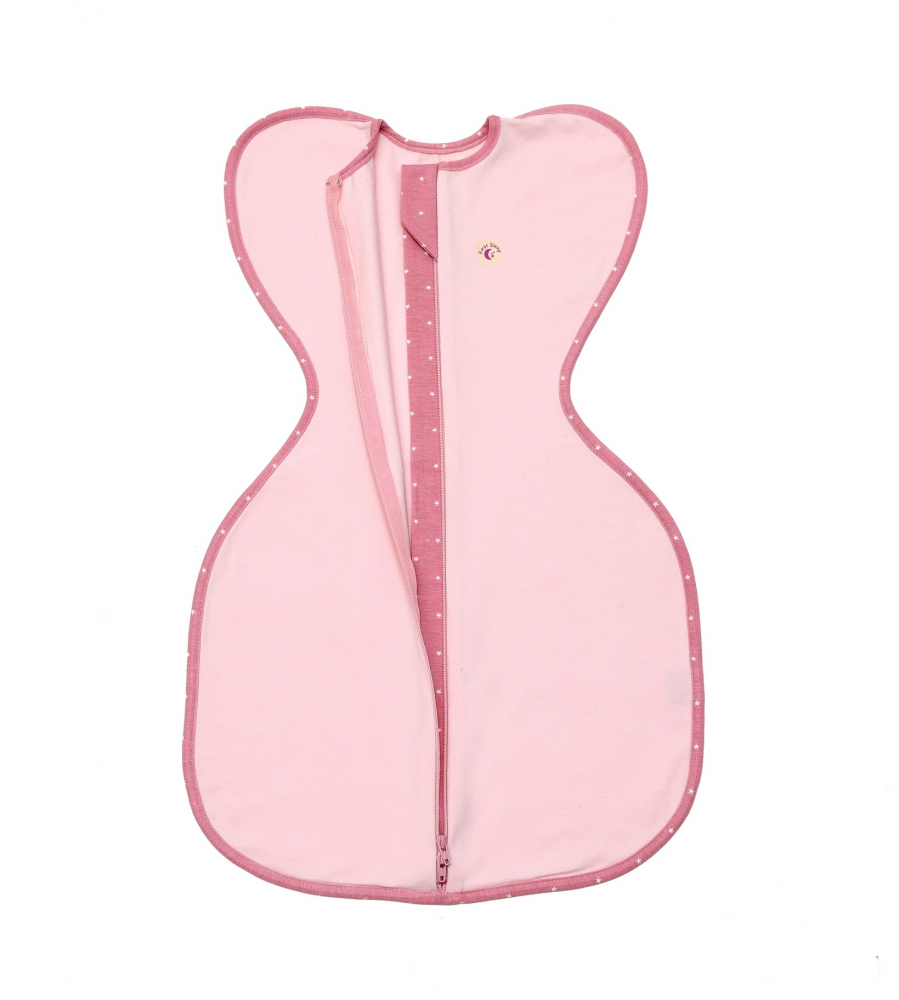 Sac de dormit Swaddle First Sleep Pink, Kids Decor - imagine 3