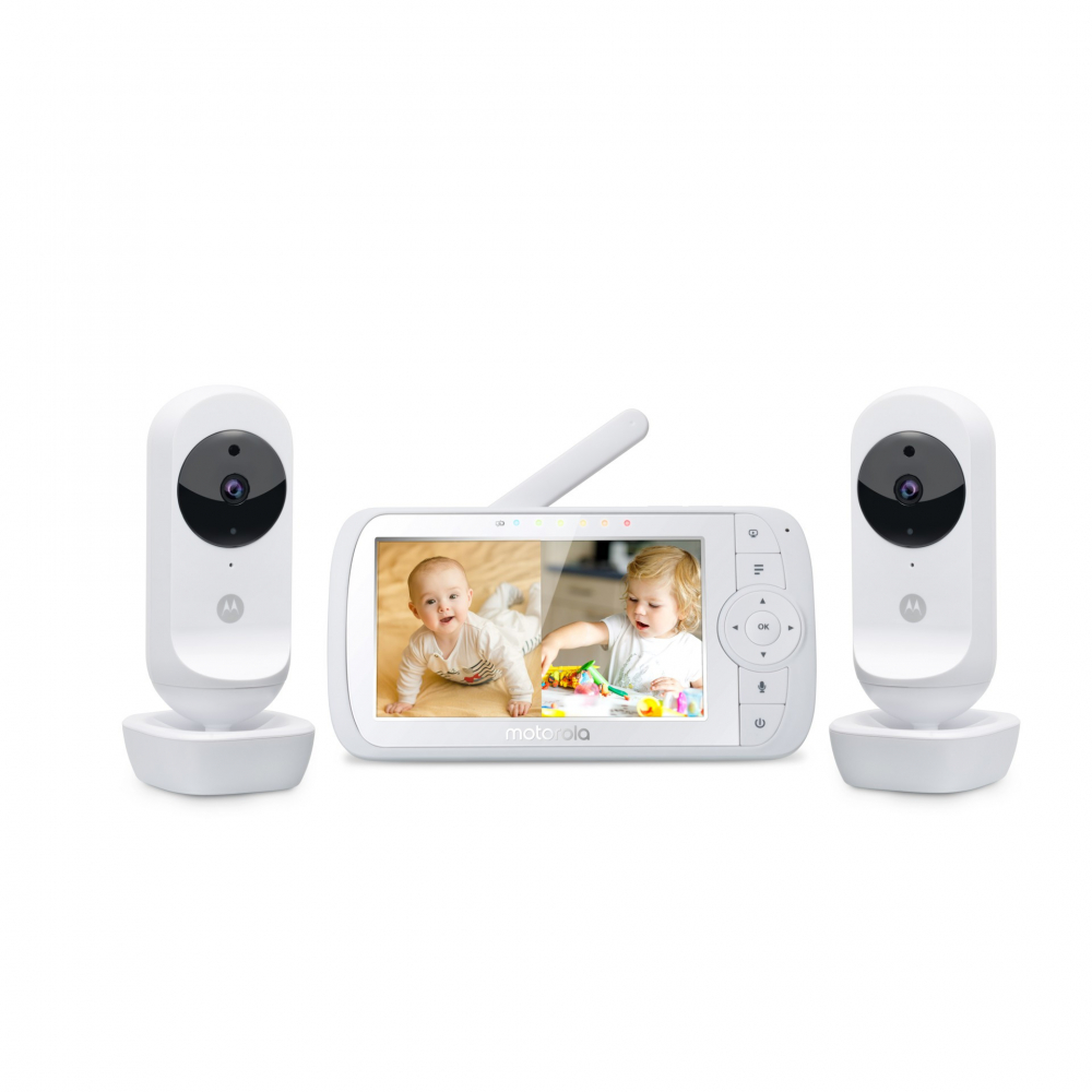 Monitor Motorola VM35-2 cu 2 Camere | HD 5" - imagine 6