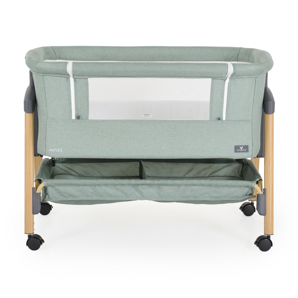 Patut Co-Sleeper Cangaroo Adoro Green 7 niveluri - imagine 8