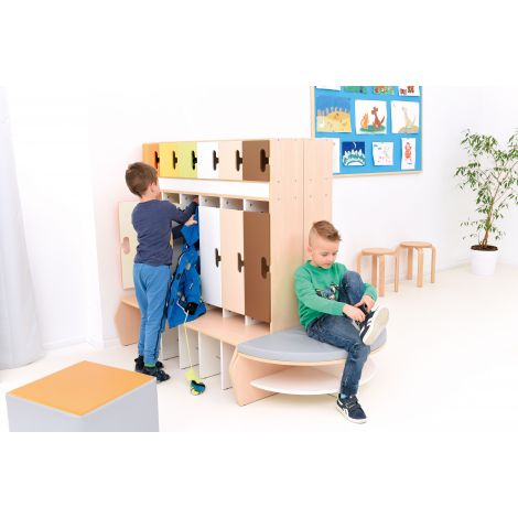 Set Vestiare Chameleon 2 Moje Bambino, Multicolor - imagine 9