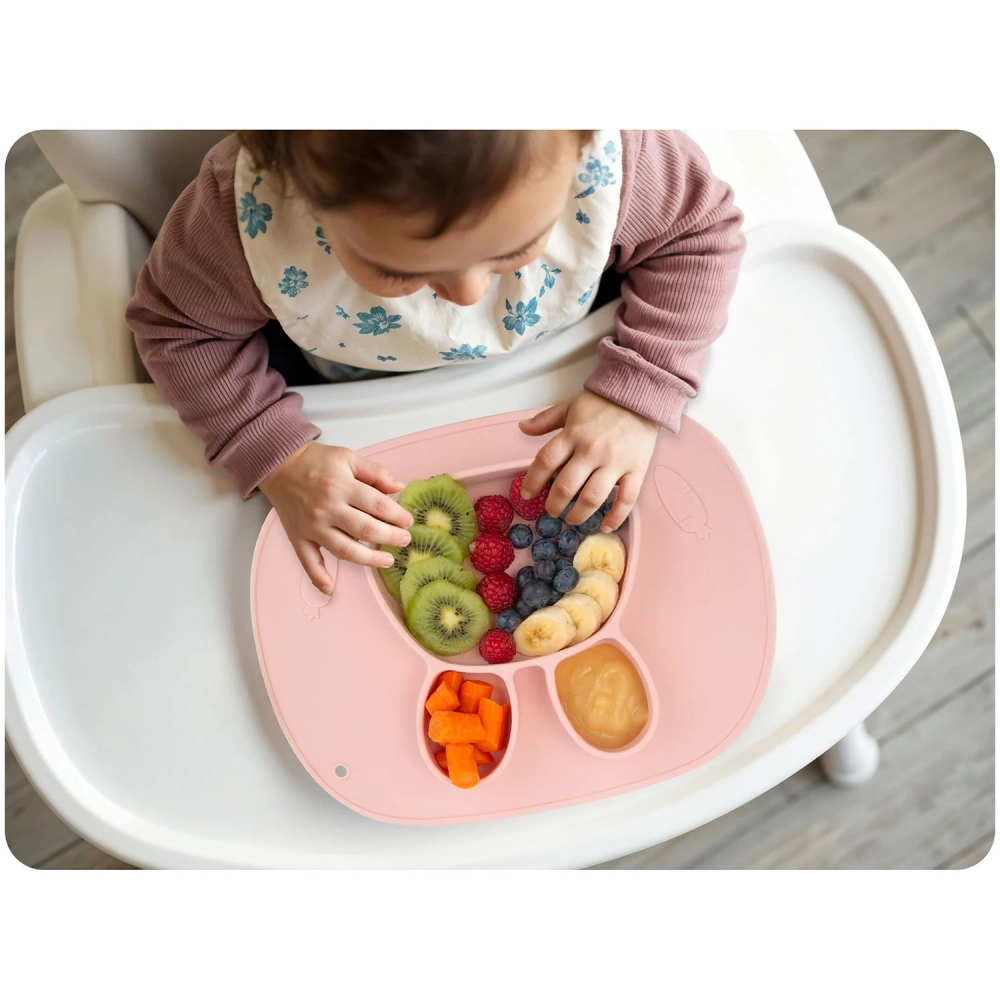 Farfurie Silicon Ricokids Iepuras Anti-Varcare - imagine 3