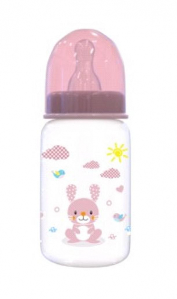 Biberon Lorelli 125ml Blush Pink, 0 luni+