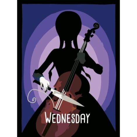 Ravensburger CreArt Wednesday Pictura Numere - imagine 3