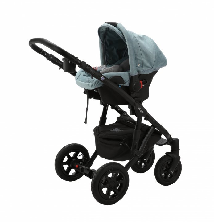Carucior 3 in 1 Adamex Barletta cu scaun auto