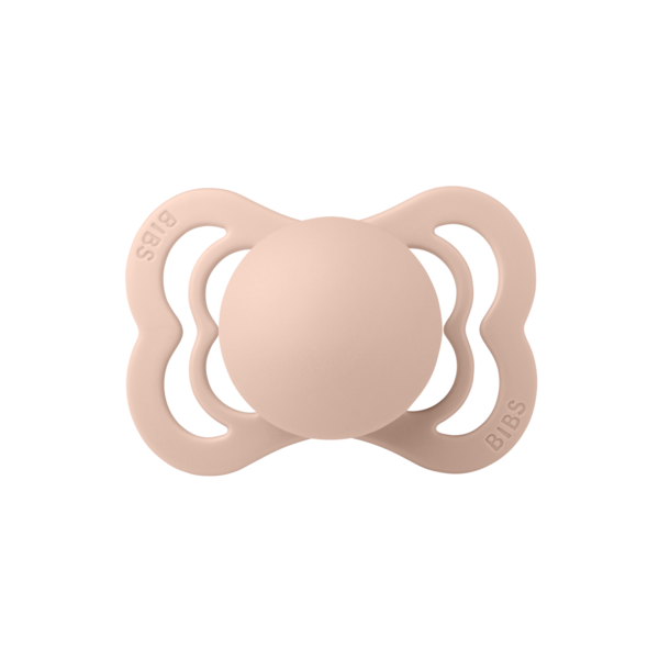 Suzetă Bibs Supreme Latex, 0 luni+, Blush - imagine 4