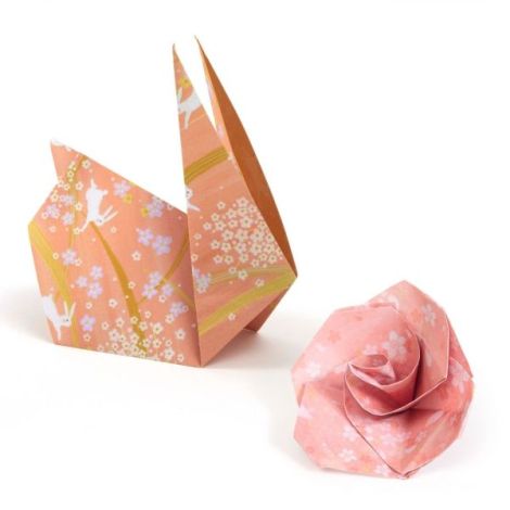 Foi Origami Haru Djeco | 100 Coli Creative - imagine 2