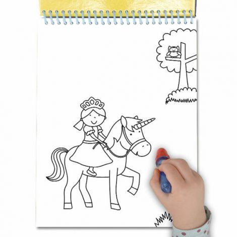 Galt Water Magic - Carte Colorat Unicorni cu Apă - imagine 2