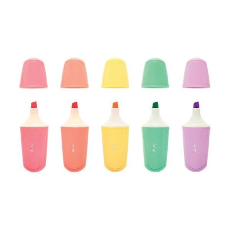 Markere Pastel Ooly Le BonBon Set 5 Culori - imagine 2